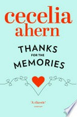 Thanks for the memories: Cecelia Ahern.