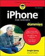 iPhone for seniors for dummies.
