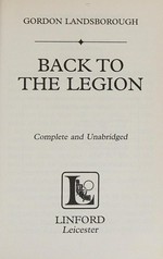 Back to the Legion