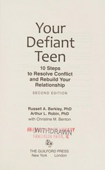 Your defiant teen 