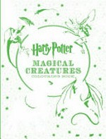 Harry Potter magical creatures colouring book