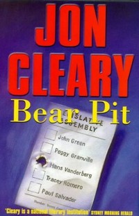 Bear pit: Jon Cleary.