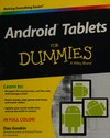 Android tablets for dummies