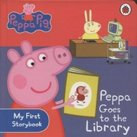 Peppa goes to the library
