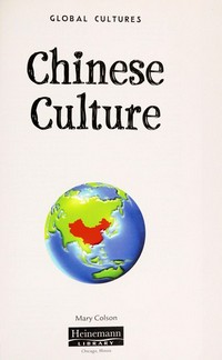 Chinese culture: Mary Colson.