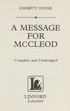 A message for McCleod